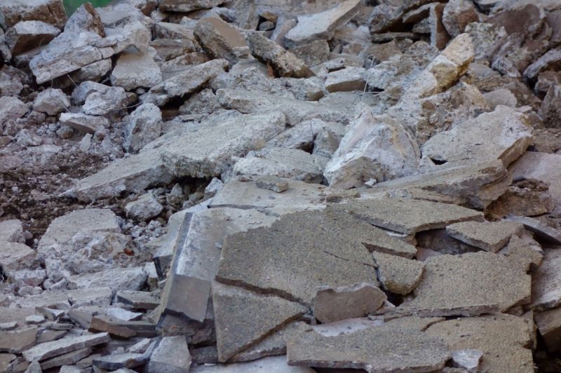 Recycling Concrete Debris